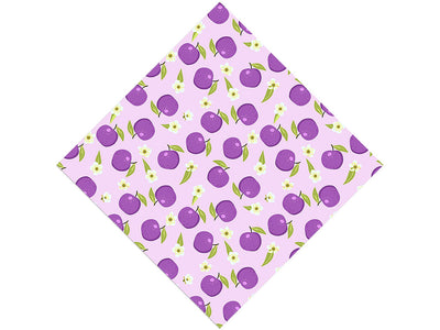 Reine Claudee Violette Fruit Vinyl Wrap Pattern