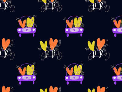 Relationship Goals Heart Vinyl Wrap Pattern~Rwraps Series 914 Digitally Printed Vinyl Wrap~0