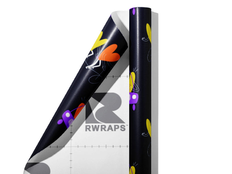 Relationship Goals Heart Wrap Film Sheets~Rwraps Series 914 Relationship Goals Heart Scrolled Sheet~3