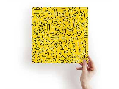 restart abstract geometric Craft Sheets