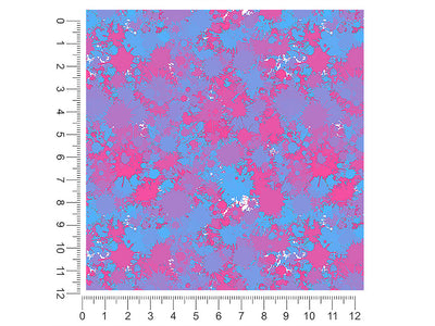 restless lovers paint splatter 1ft x 1ft Craft Sheets