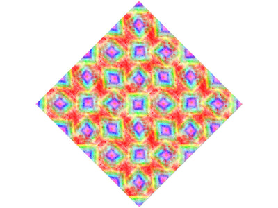 Retro Flashback Tie Dye Vinyl Wrap Pattern