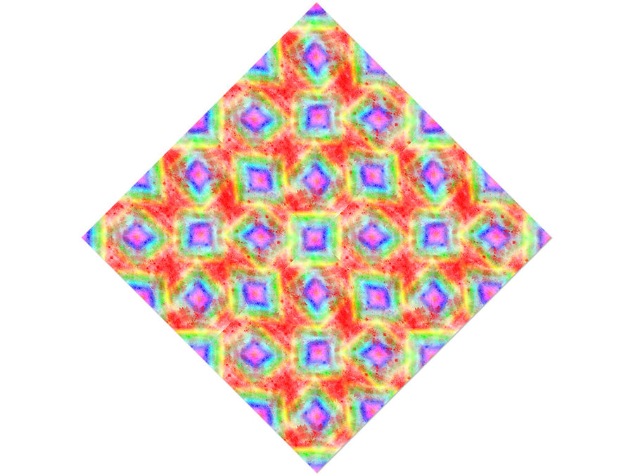 Retro Flashback Tie Dye Vinyl Wrap Pattern