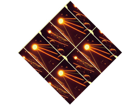 Retro Universe Science Fiction Vinyl Wrap Pattern