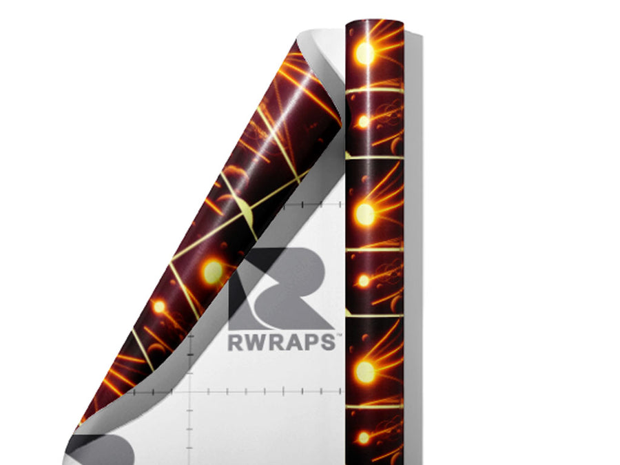 Retro Universe Science Fiction Wrap Film Sheets~Rwraps Series 914 Retro Universe Science Fiction Scrolled Sheet~3