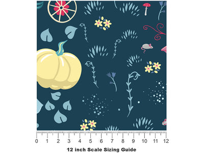 Returning Home Fantasy Vinyl Film Pattern Size 12 inch Scale~Rwraps Returning Home Fantasy Sizing Chart~2