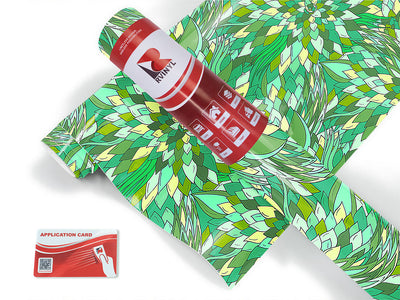 reverend green floral Craft Vinyl Roll