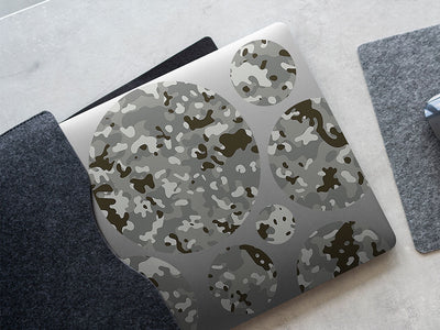 rhino woodland camouflage DIY Laptop Stickers