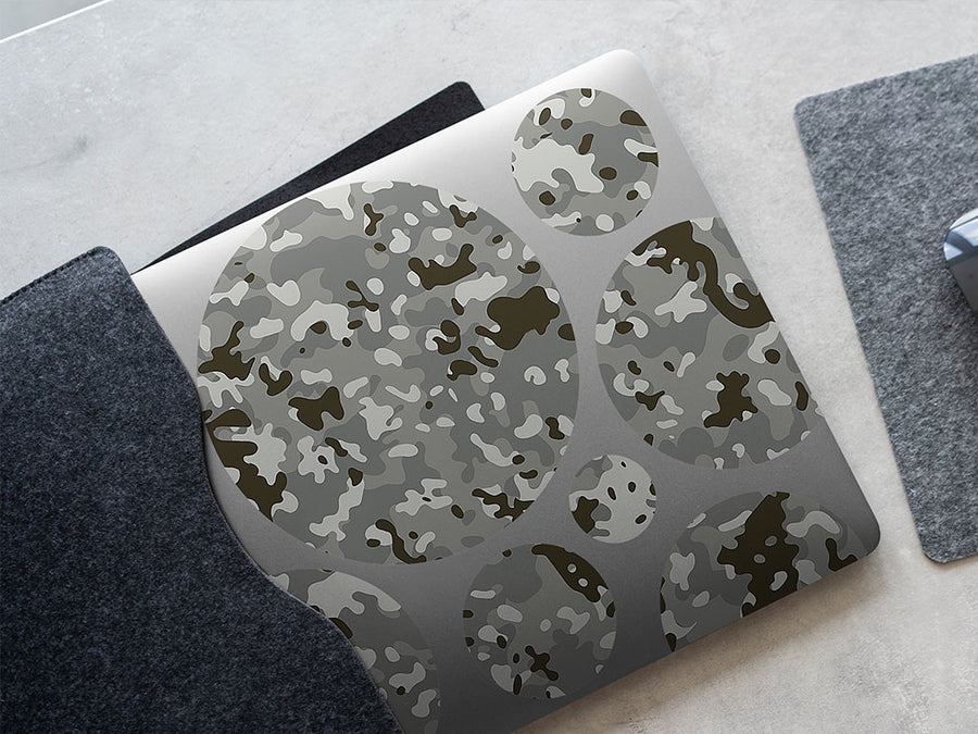 rhino woodland camouflage DIY Laptop Stickers