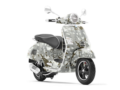 Rhino Woodland Camouflage Vespa Scooter Wrap Film