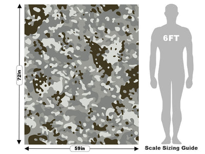 Rhino Woodland Camouflage Vehicle Wrap Scale~Rwraps Series 914 Rhino Woodland Camouflage Measurements~2