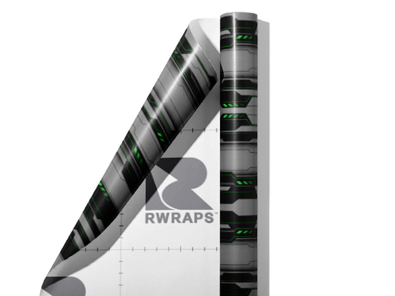 Rich Pine  Technology Wrap Film Sheets~Rwraps Series 914 Rich Pine  Technology Scrolled Sheet~4