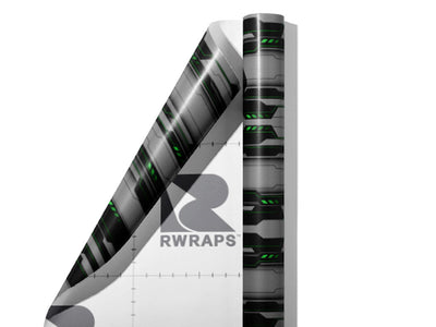 Rich Pine  Technology Wrap Film Sheets~Rwraps Series 914 Rich Pine  Technology Scrolled Sheet~4