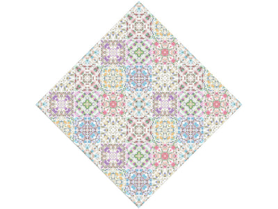 Rich Rainbow Tile Vinyl Wrap Pattern