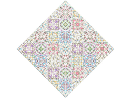 Rich Rainbow Tile Vinyl Wrap Pattern