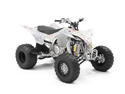 Rich Rainbow Tile ATV Wrapping Vinyl