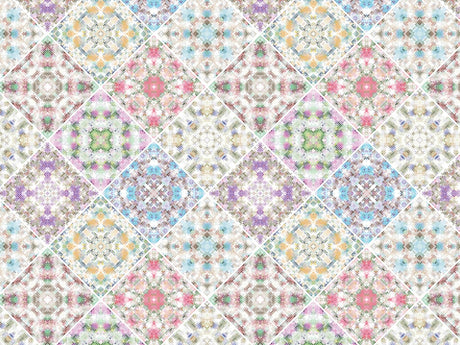 Rich Rainbow Tile Vinyl Wrap Pattern~Rwraps Series 914 Digitally Printed Vinyl Wrap~0