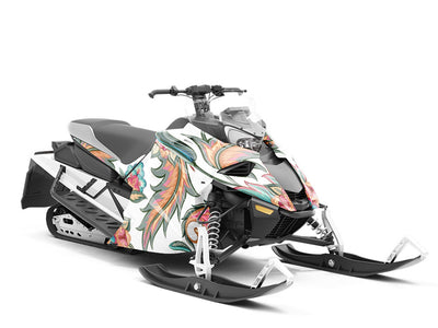 Rich Sensibilities Paisley Custom Wrapped Snowmobile