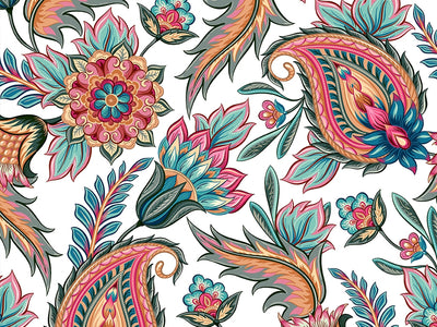 Rich Sensibilities Paisley Vinyl Wrap Pattern~Rwraps Series 914 Digitally Printed Vinyl Wrap~0