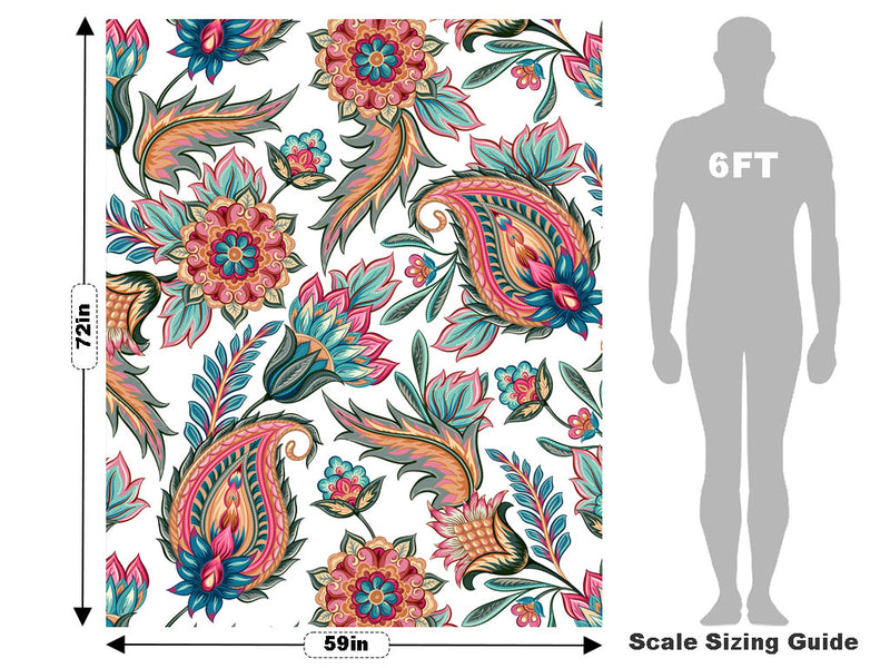 Rich Sensibilities Paisley Vehicle Wrap Scale~Rwraps Series 914 Rich Sensibilities Paisley Measurements~1