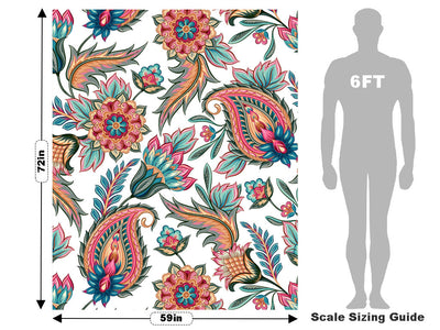 Rich Sensibilities Paisley Vehicle Wrap Scale~Rwraps Series 914 Rich Sensibilities Paisley Measurements~1