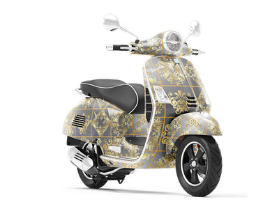Rich Tile Vespa Scooter Wrap Film
