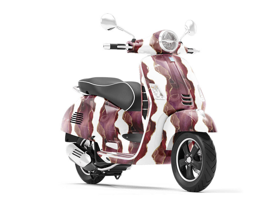 Rich Wine Gemstone Vespa Scooter Wrap Film