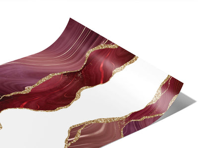 Rich Wine Gemstone Vinyl Wraps~Rwraps Series 914 Digitally Printed Vinyl Wrap~0