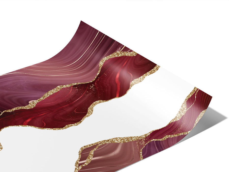 Rich Wine Gemstone Vinyl Wraps~Rwraps Series 914 Digitally Printed Vinyl Wrap~0