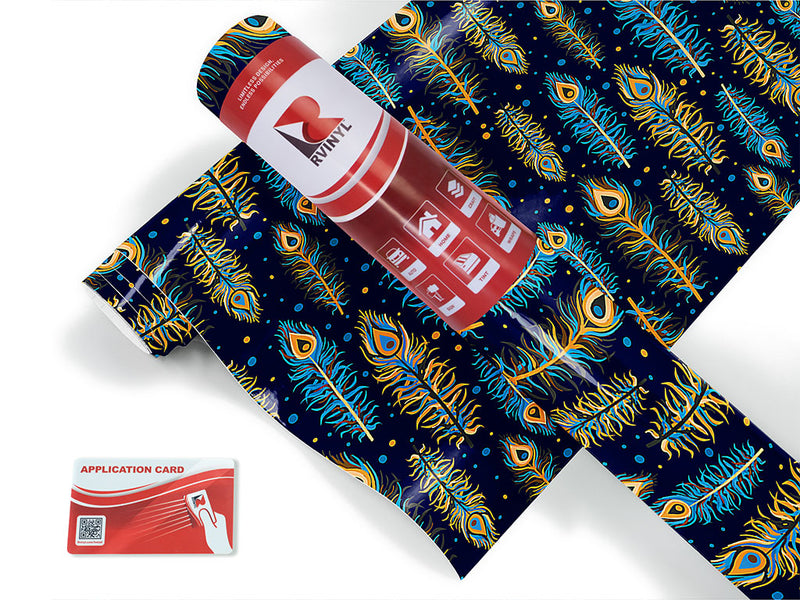 richly worn bird Craft Vinyl Roll