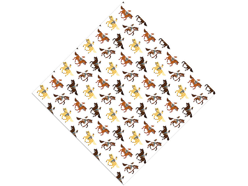 Ride Em Cowboy Vinyl Wrap Pattern