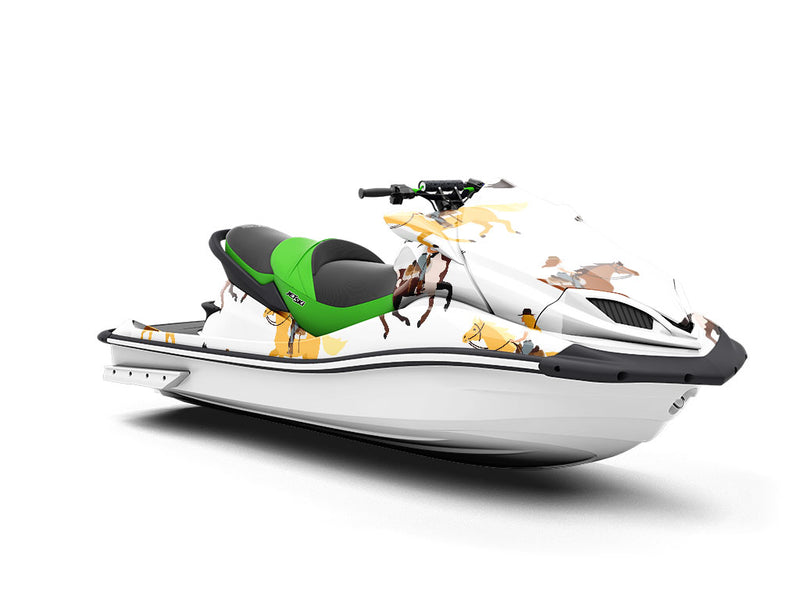 Ride Em Cowboy Jet Ski Vinyl Customized Wrap