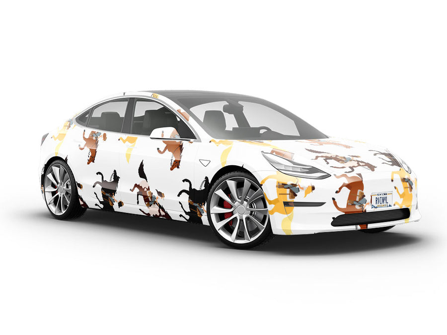 Ride Em Cowboy Vehicle Vinyl Wrap