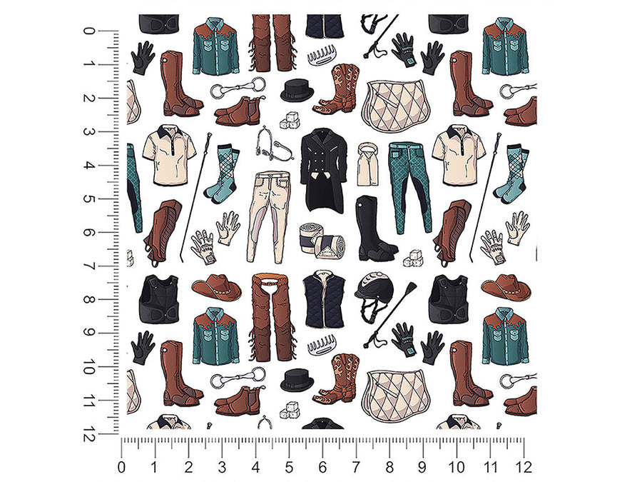 riding attire sport 1ft x 1ft Craft Sheets