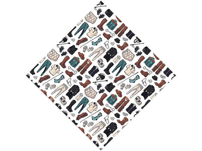 Riding Attire Sport Vinyl Wrap Pattern