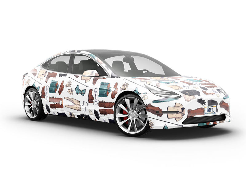 Riding Attire Sport Vehicle Vinyl Wrap