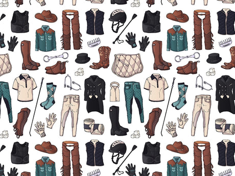 Riding Attire Sport Vinyl Wrap Pattern~Rwraps Series 914 Digitally Printed Vinyl Wrap~0