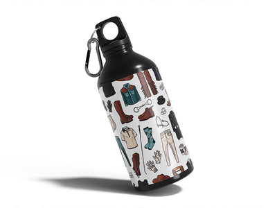 riding attire sport Water Bottle DIY Stickers