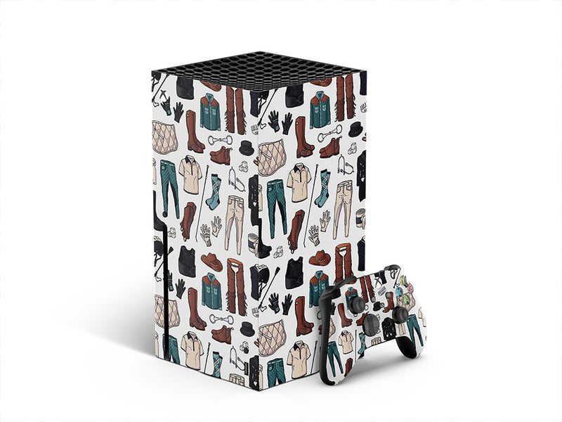 riding attire sport XBOX DIY Decal
