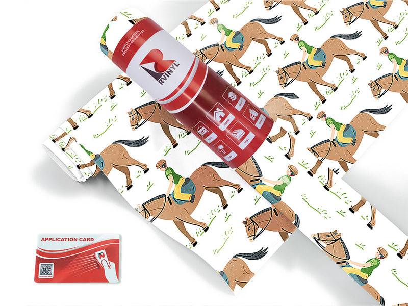 riding practice sport Craft Vinyl Roll