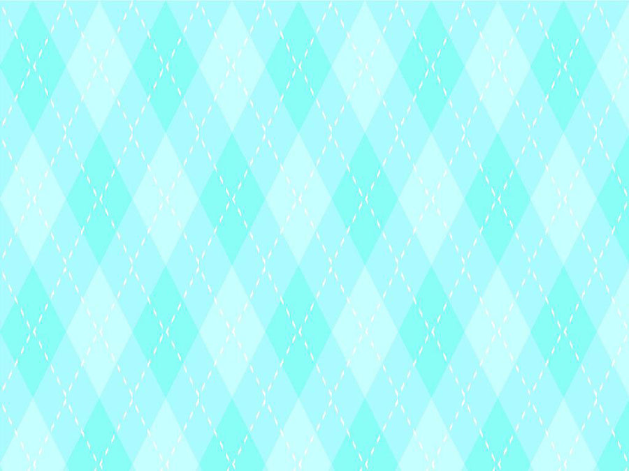Rigid Aqua Argyle Vinyl Wrap Pattern~Rwraps Series 914 Digitally Printed Vinyl Wrap~0