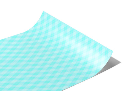 Rigid Aqua Argyle Vinyl Wraps~Rwraps Series 914 Digitally Printed Vinyl Wrap~0