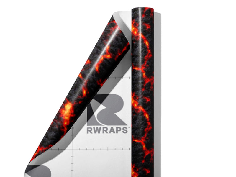 Ring of Fire Lava Wrap Film Sheets~Rwraps Series 914 Ring of Fire Lava Scrolled Sheet~3