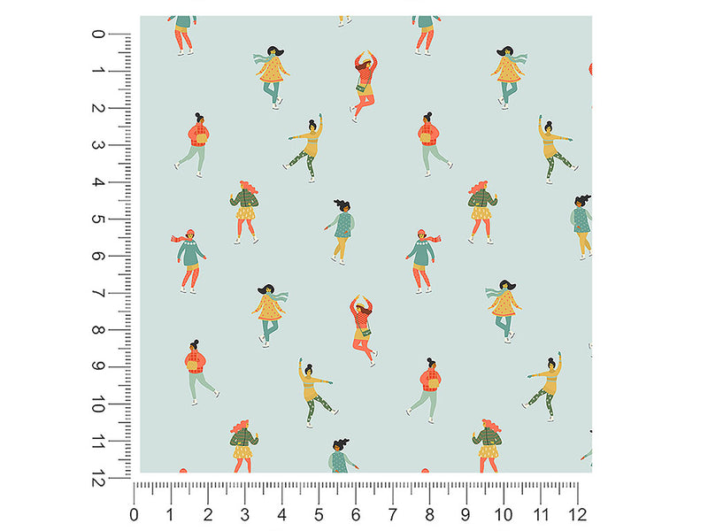 rink friends sport 1ft x 1ft Craft Sheets
