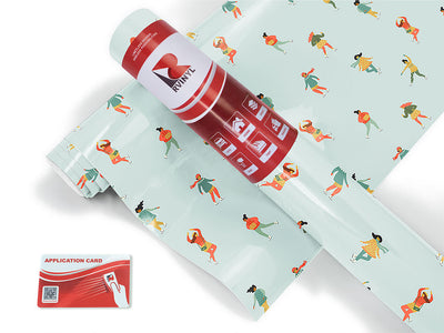 rink friends sport Craft Vinyl Roll