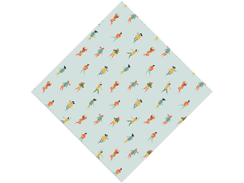 Rink Friends Sport Vinyl Wrap Pattern