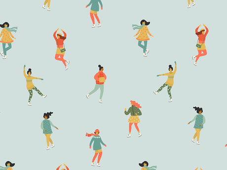 Rink Friends Sport Vinyl Wrap Pattern~Rwraps Series 914 Digitally Printed Vinyl Wrap~0