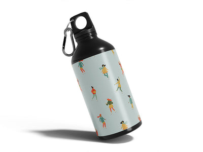 rink friends sport Water Bottle DIY Stickers