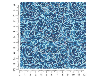 rip current water 1ft x 1ft Craft Sheets