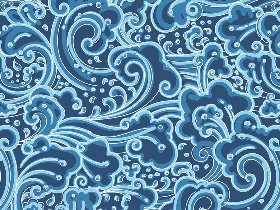 Rip Current Water Vinyl Wrap Pattern~Rwraps Series 914 Digitally Printed Vinyl Wrap~0